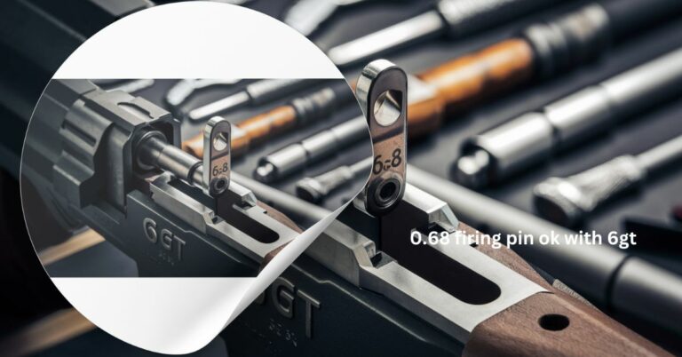 0.68 firing pin ok with 6gt – A Comprehensive Guide